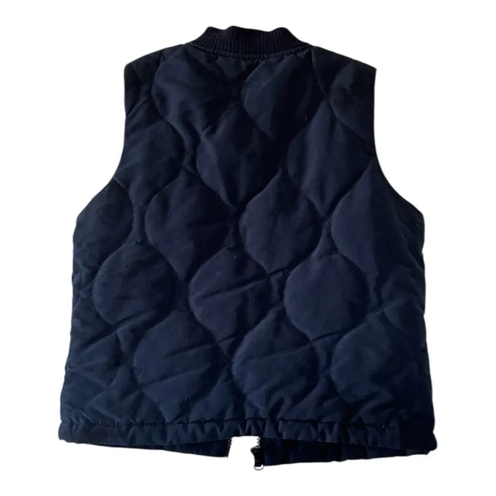 Old Navy quilted utility vest for kids Navy blue. Size XS (5)